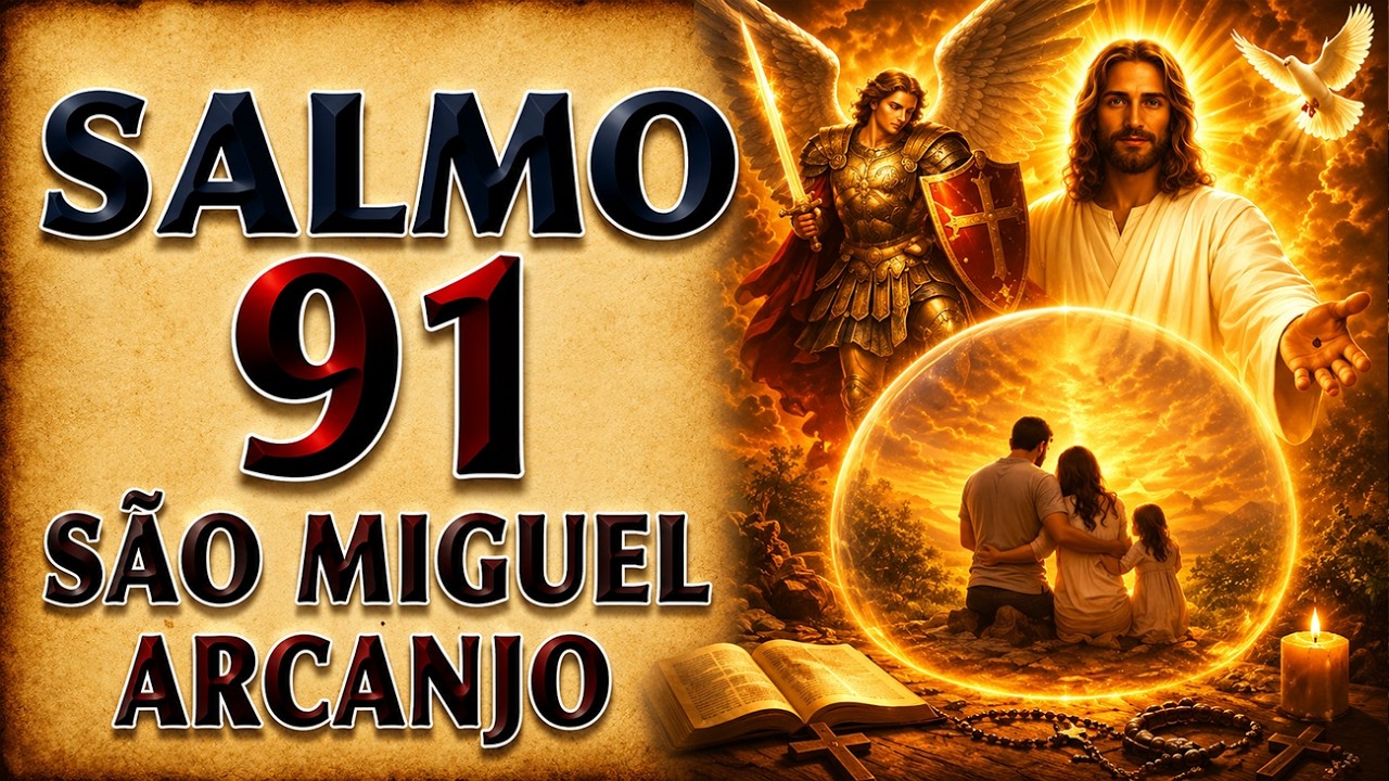 SALMO 91 E SÃO MIGUEL ARCANJO ORAÇÃO DE PROTEÇÃO PODEROSA
