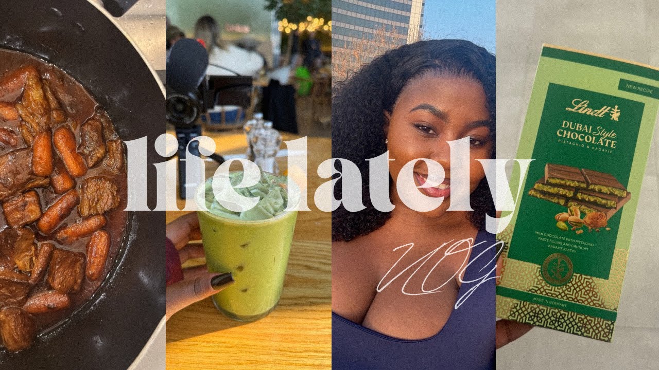 life lately: cooking, parkrun, micheal kors unboxing, trying dubai chocolate