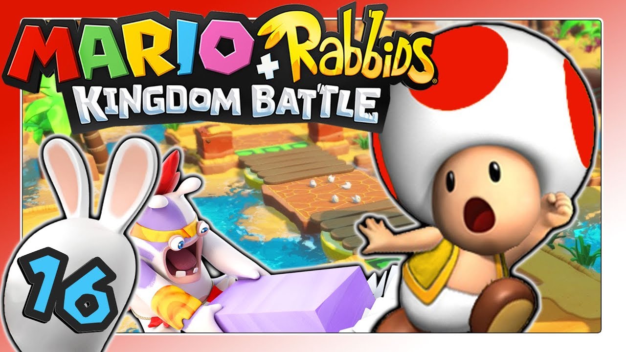 MARIO + RABBIDS KINGDOM BATTLE 🐰 #16: Toad in Lebensgefahr!