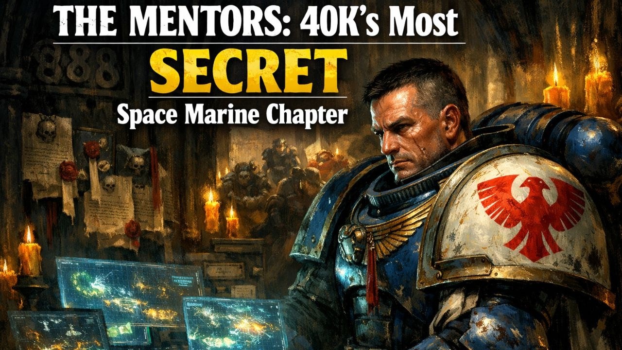 The Mentors: The Imperium's Secret Spec Ops Space Marine Chapter | Warhammer 40k Lore