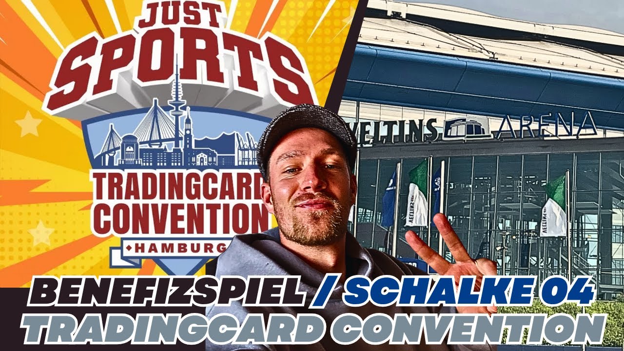 Ein Wochenende mit Oschke 📹 Benefizspiel, Schalke 04 & Tradingcard Convention🔥