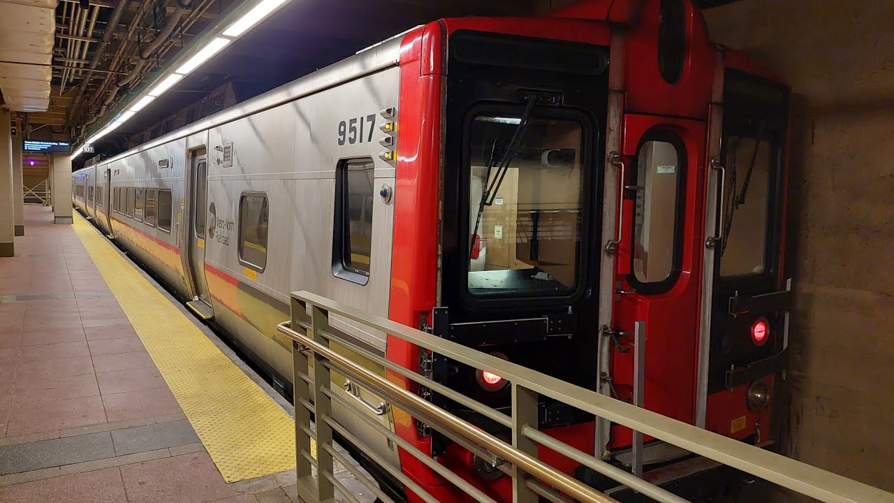 Metro-North Railroad: On Board New Haven Branch M8 Train From Grand Central to New Haven 