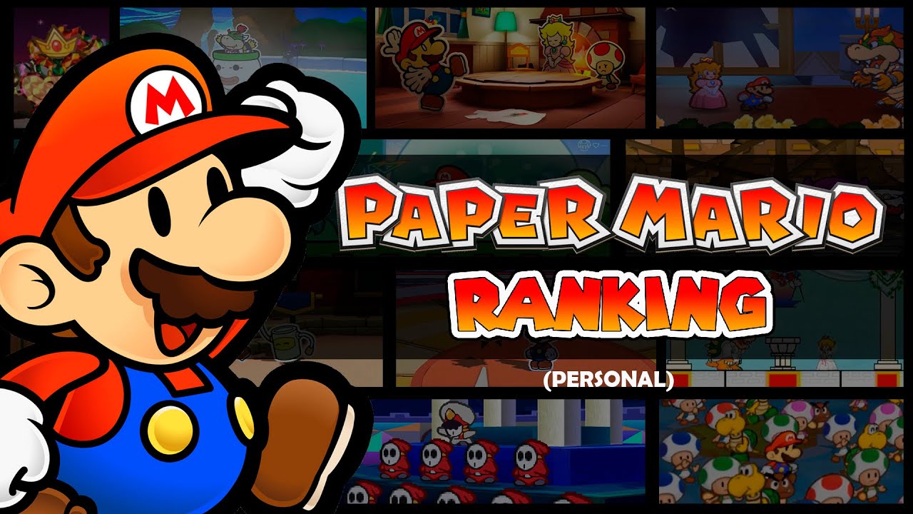 Top del Peor a Mejor Paper Mario (Opinión)