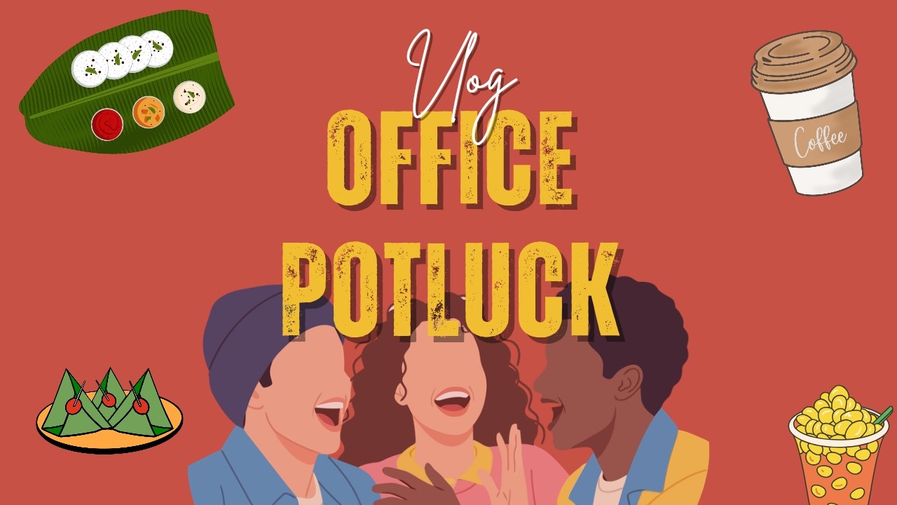 Office Potluck Vlog | Food, Fun & Team Moments at Work