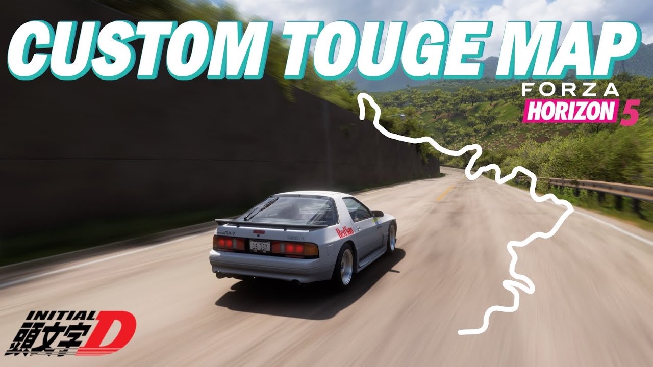 Forza Horiozon 5 - Custom Touge Map (Share Code)