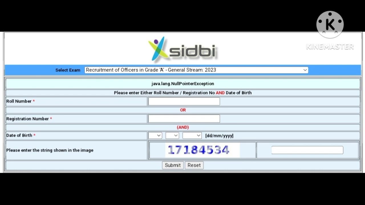 SIDBI GRADE-A SCORE CARD