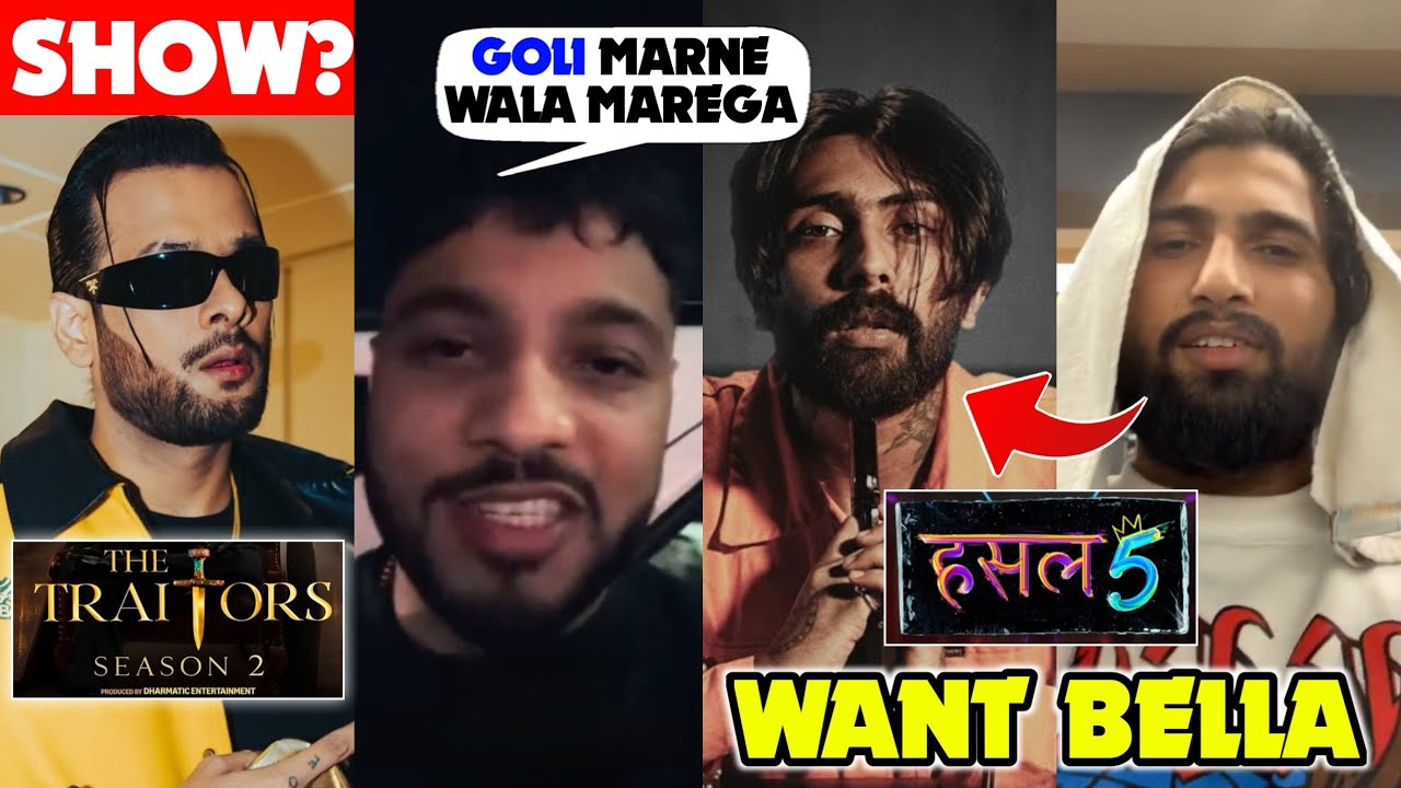 IKKA IN THE TRAITORS 2 REALITY SHOW ⁉️ | MC SQUARE LIVE REPLY ON BELLA & HUSTLE 5 | RAFTAAR REPLY 