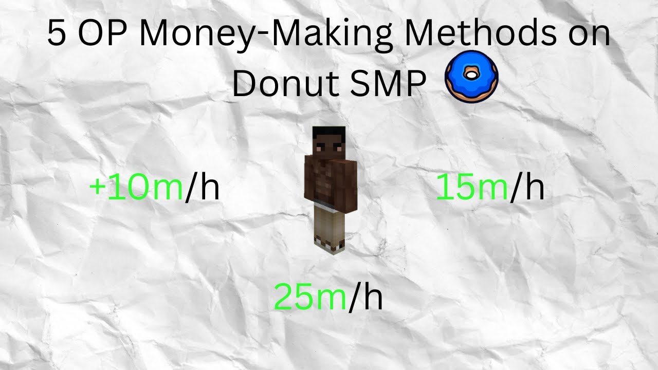 5 OP Money-Making Methods on Donut SMP