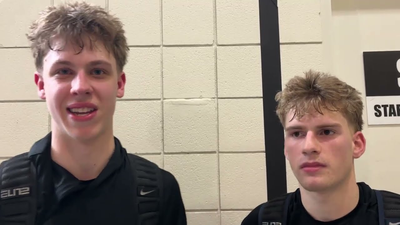 Interview: Columbia River's Josh Paxton and Alex Pont react to overtime win over Selah