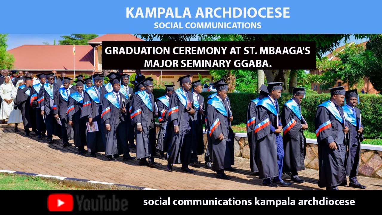 GRADUATION CEREMONY AT ST. MBAAGA'S MAJOR SEMINARY GGABA.