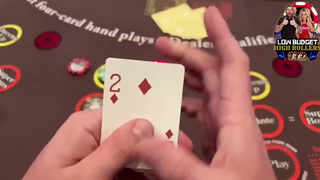4 card poker! Look what happened!