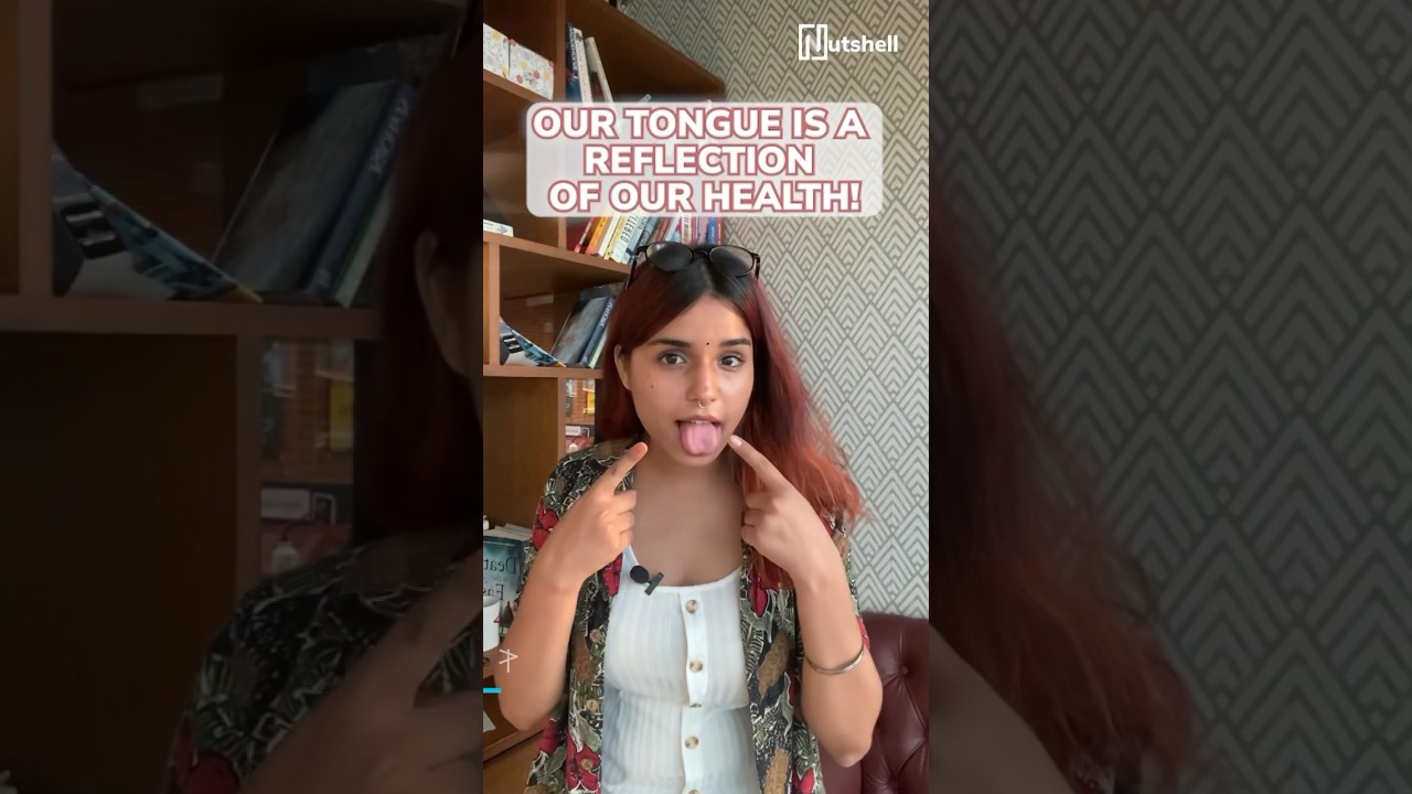 Our tongue is reflection of our health! | Nutshell shorts #225 | #shorts