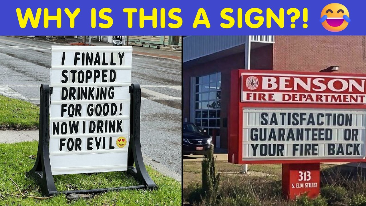 Weirdest, Funniest & Most Absurd Signs You’ll Ever See!
