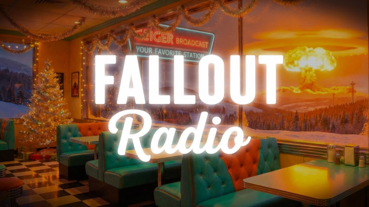 Fallout Radio | 12 HOURS of Vintage 1950s Music | Study, Sleep, Relax