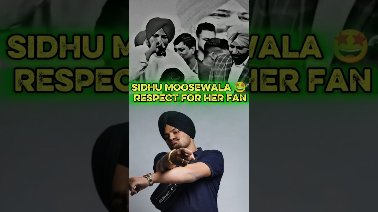Sidhu Moose Wala talk about his fan in his live show 🥹 