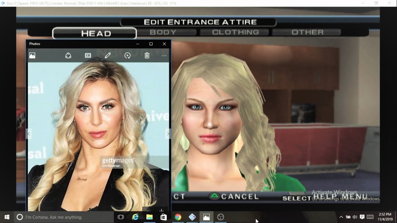 WWE SVR 2011 (HD) - How I Paint Charlotte Flair - Create a Diva
