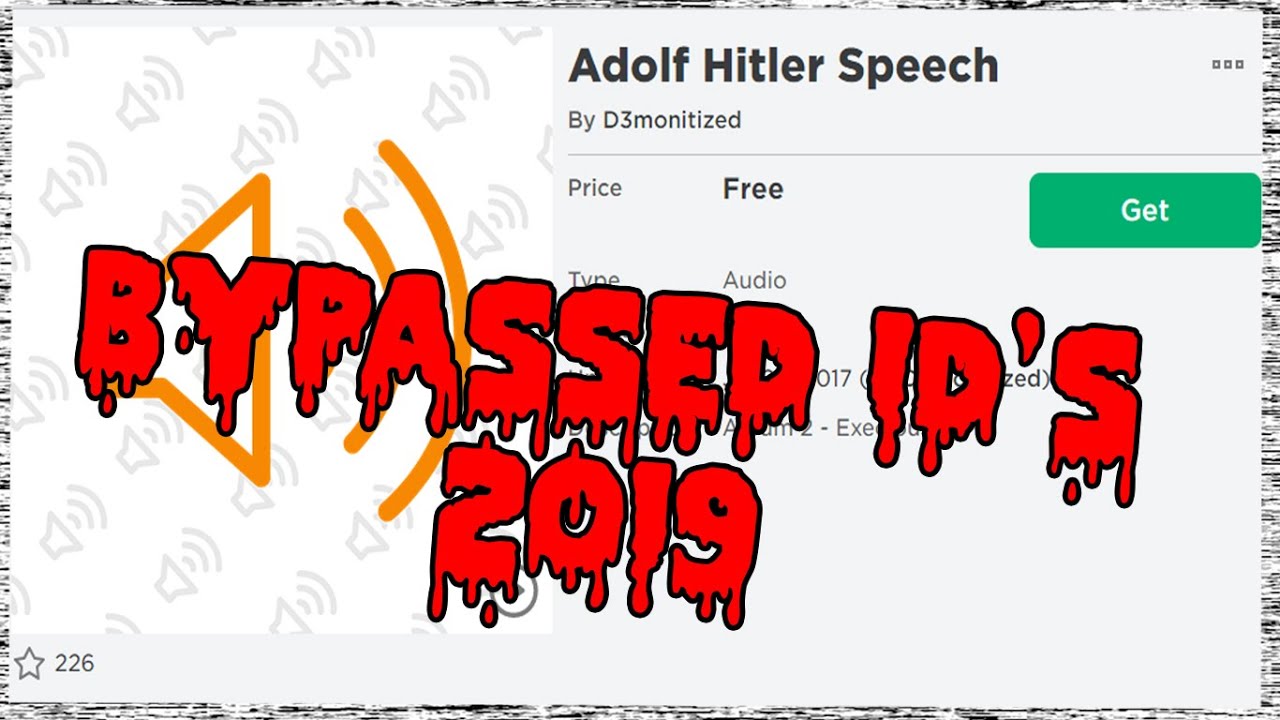 Roblox - Bypassed Audio and Decal Id's | 2019
