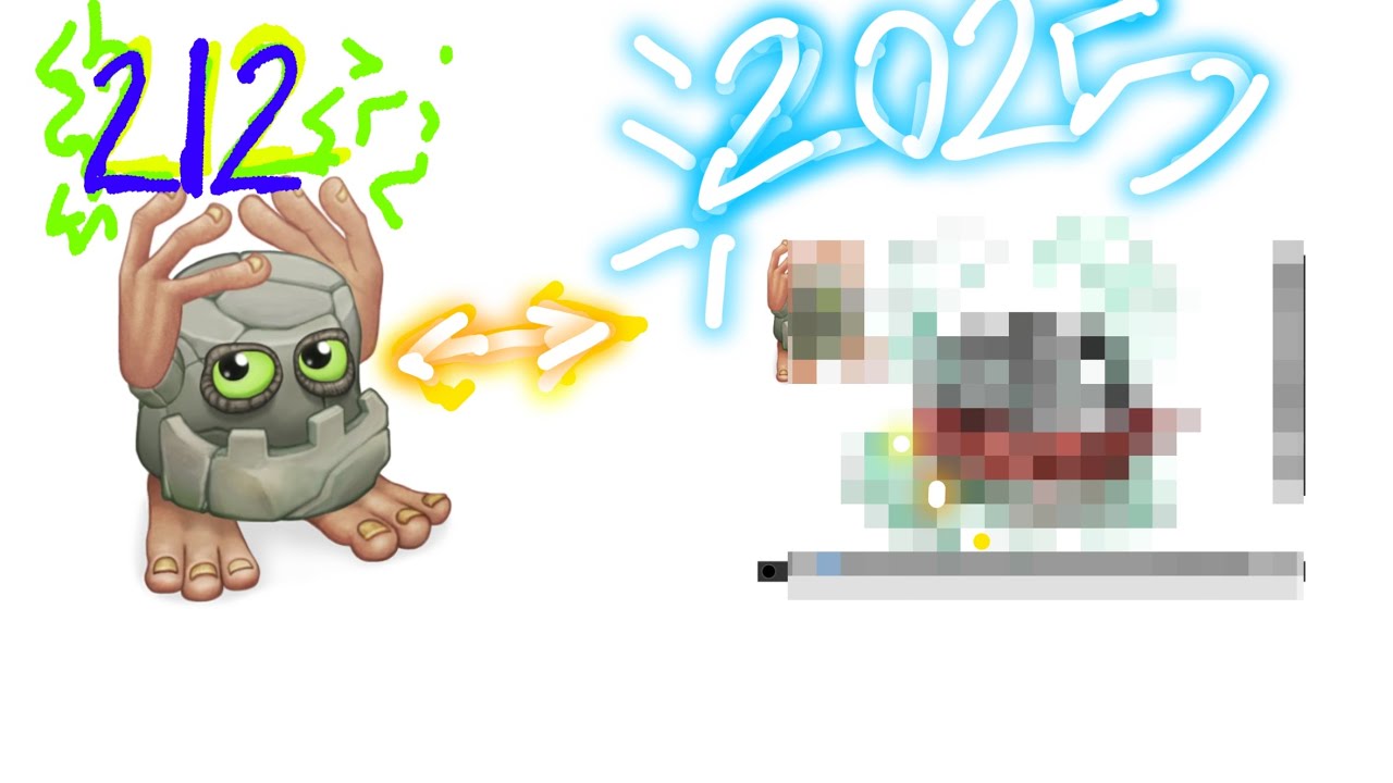 I redesign a one element monster to look more modern ￼