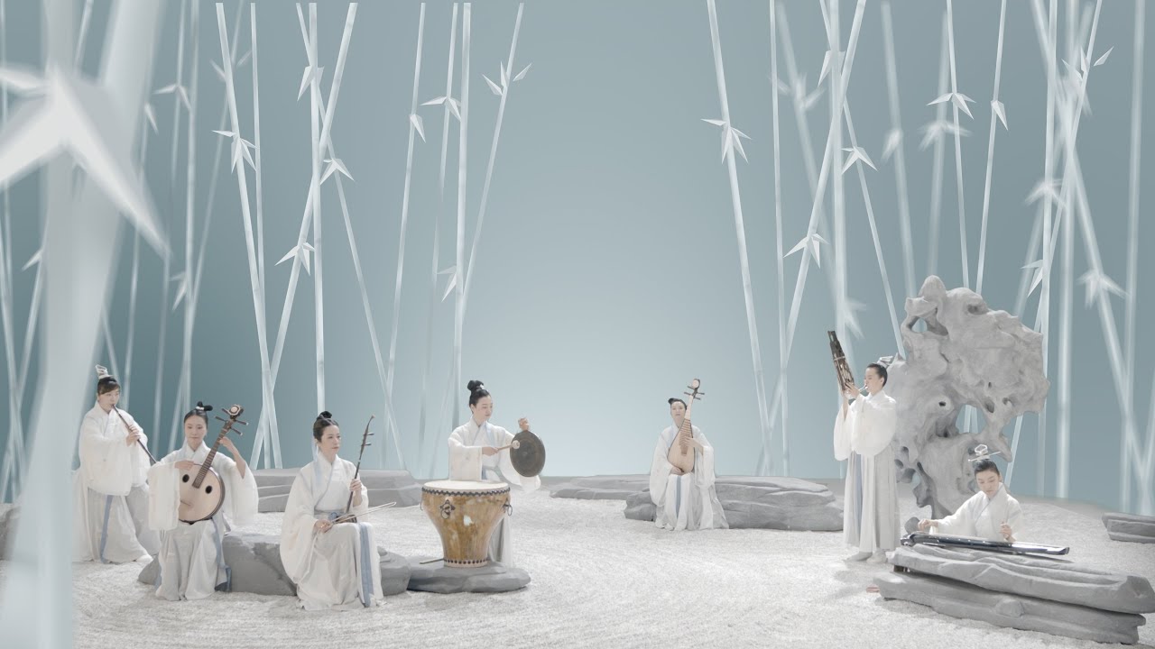 🎼Cithare Guqin « Sept sages de la forêt de bambou » 古琴《竹林七贤》