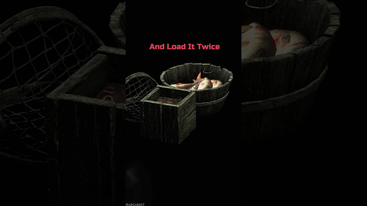 ✨Simple Duplication Glitch in Skyrim #gaming #skyrim #rpg #shorts