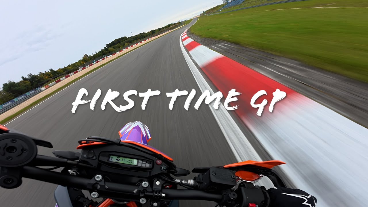FIRST TIME NÜRBURGRING GP CIRCUIT | KTM SMC-R 690 23'