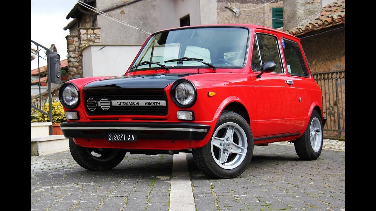 Autobianchi A112 Abarth 70 HP - за рулем Давиде Чирони