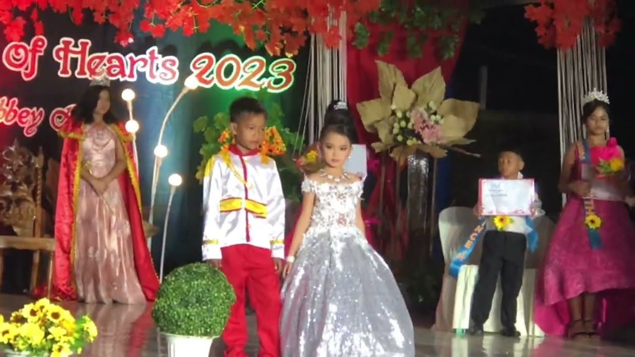 Coronation night of Little Miss king & Queen Of Hearts 2023