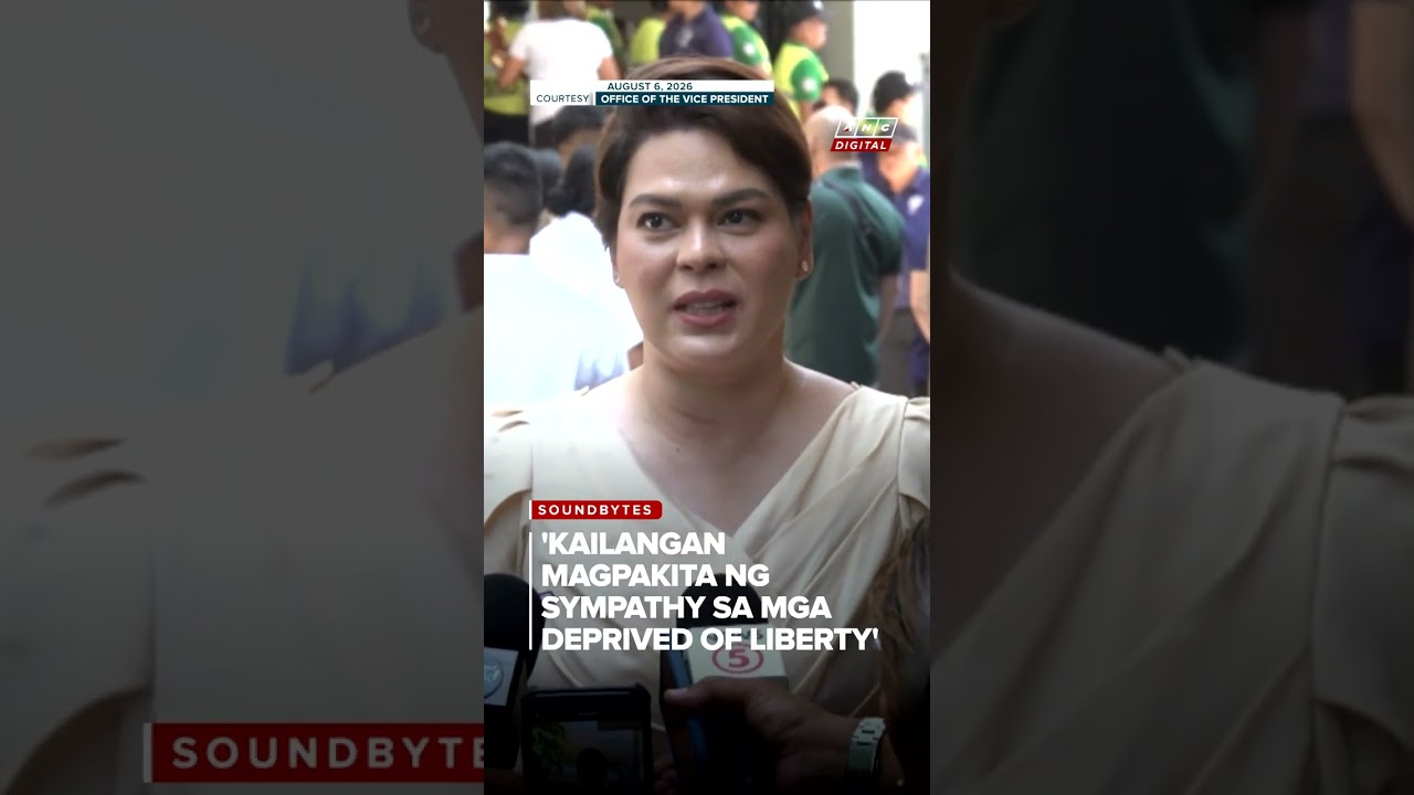 From Teves, Quiboloy to senators, VP Duterte says nothing wrong with visiting jailed allies | ANC