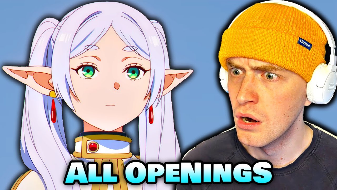 First Time WATCHING all ''Frieren Beyond Journeys End'' OPENINGS and ENDINGS!