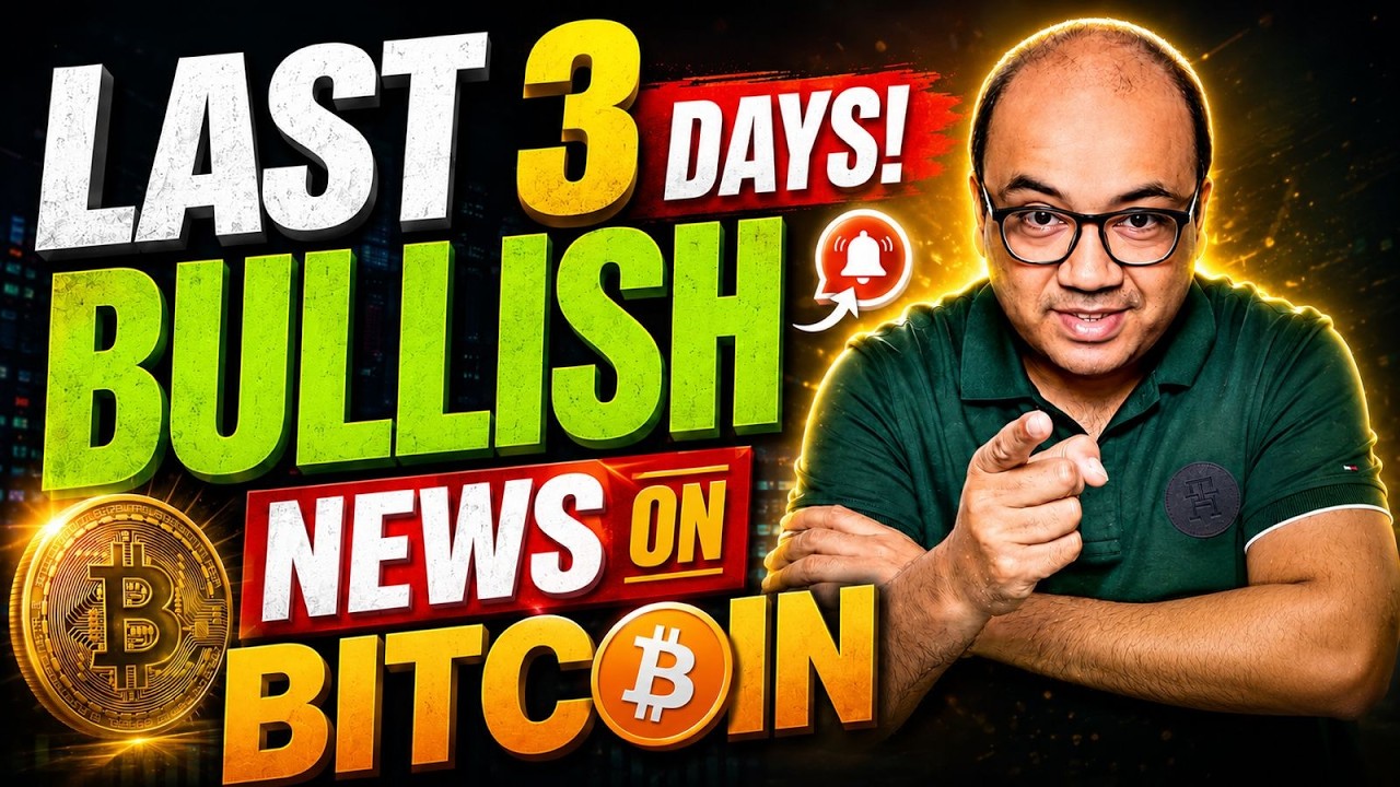 Last 3 Days Bullish News on Bitcoin.