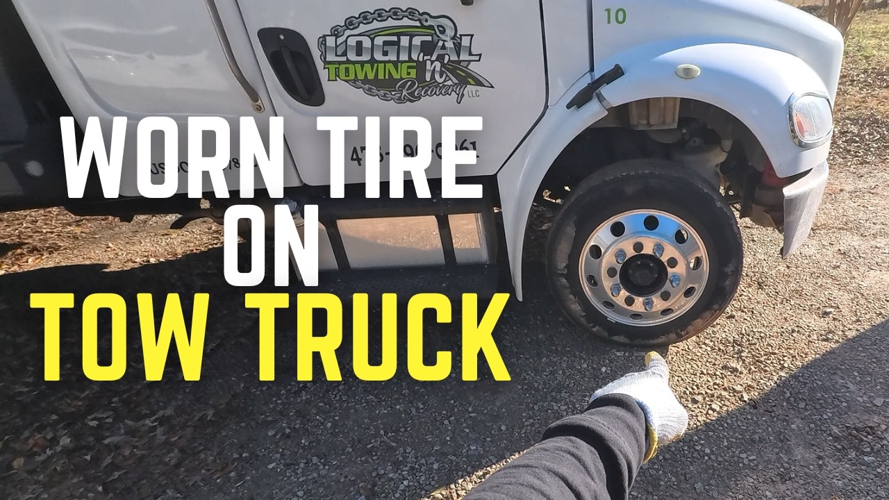 Tow Truck Needed New Tire | Let Me Show You How It's Done