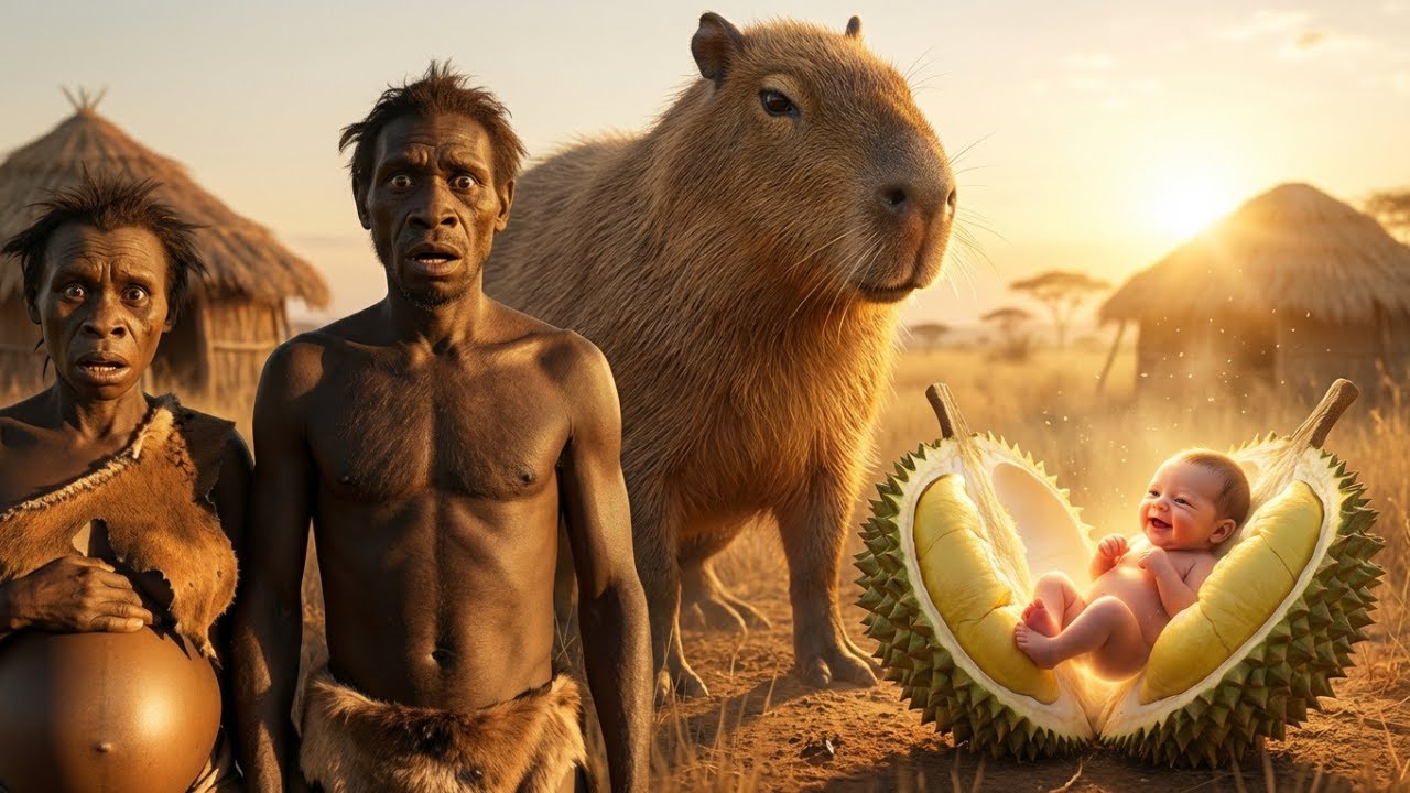 Life Million Years Ago | Prehistoric Humans Followed a Giant Capybara to a Strange Gift