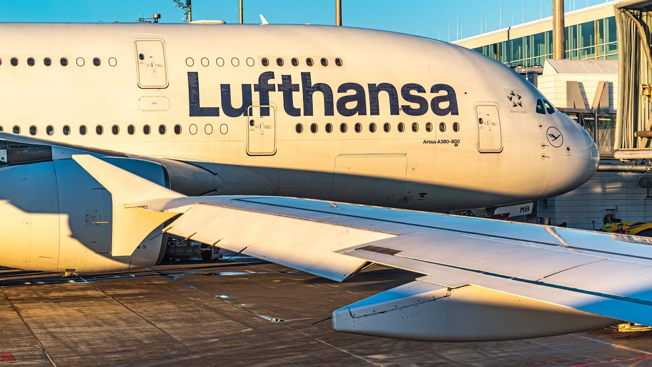 Pushback and Takeoff | Lufthansa Airbus A319-100 | Munich (MUC)