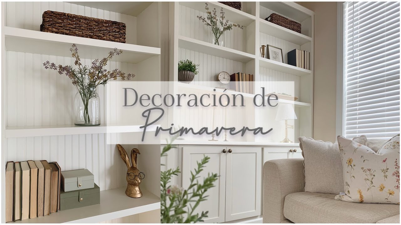 DECORACIÓN DE LA SALA PARA PRIMAVERA | FARMHOUSE DECOR