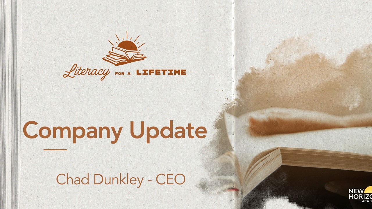 Company Update | Chad Dunkley - CEO