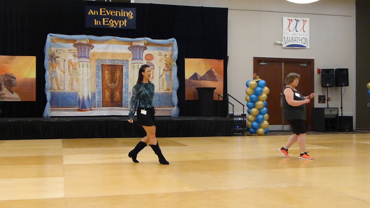 Get Wild Line Dance by Maddison Glover & Jo Thompson Szymanski Demo @ 2019 Marathon