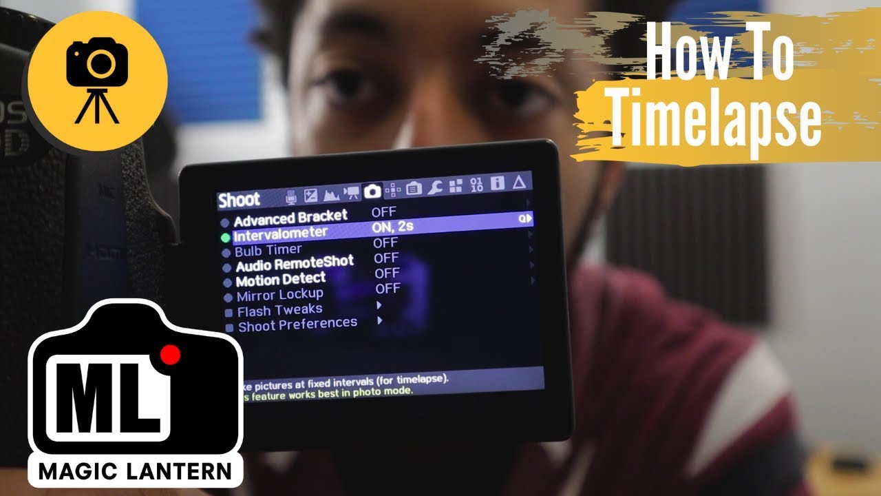 How To Timelapse with Magic Lantern