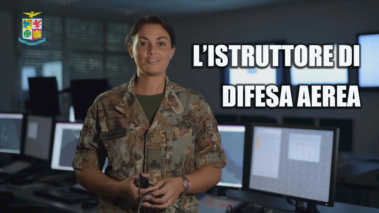 L'istruttore di difesa aerea dell'Aeronautica Militare