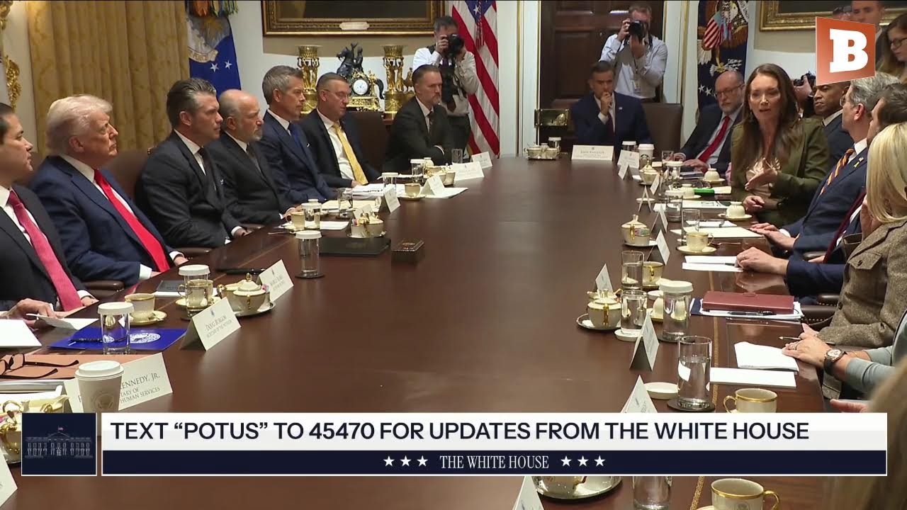 LIVE: President Trump Holds Cabinet Meeting...