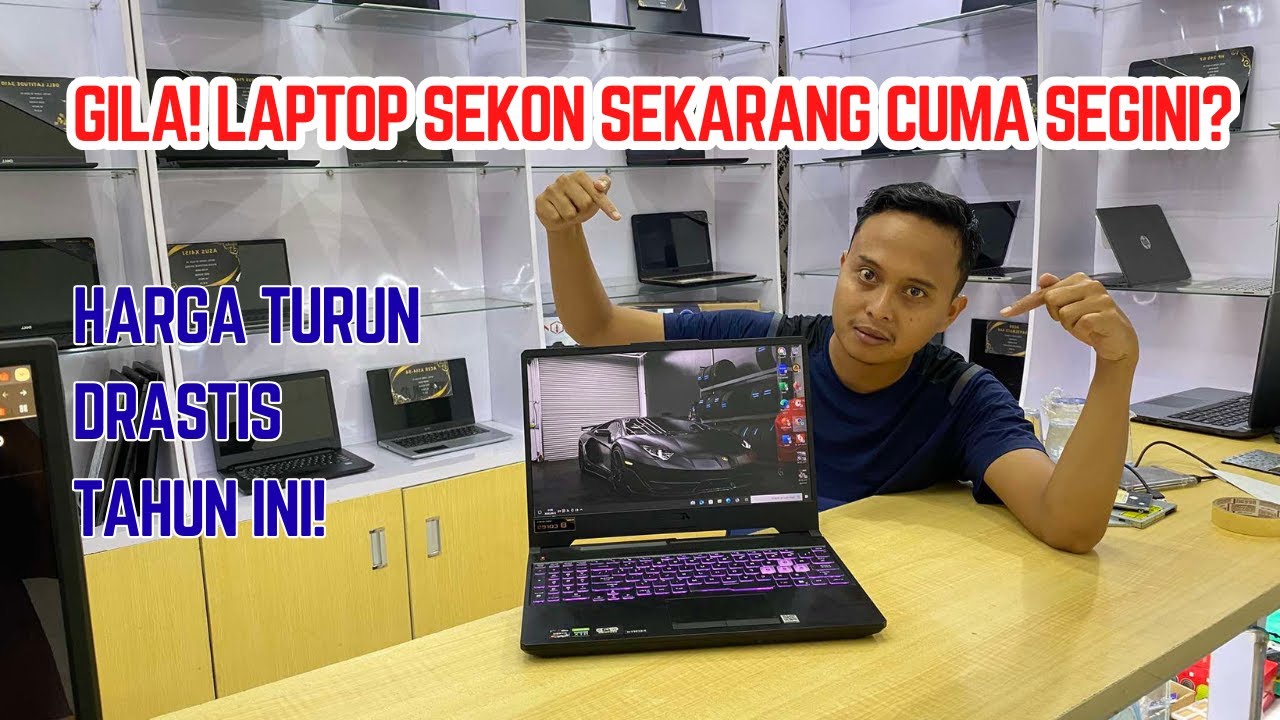 Wajib tau!!! Harga laptop sekon tahun ini | Turun drastis 