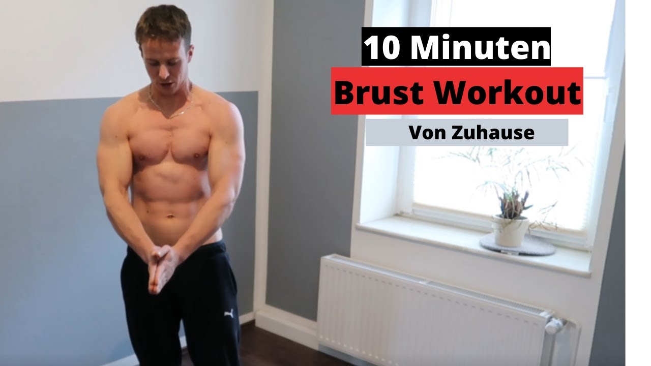10 Minuten Hardcore Brust Workout | von Zuhause