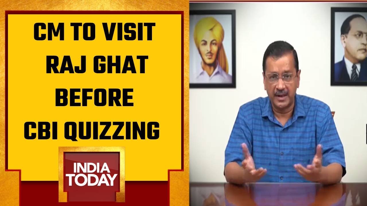 Heavy Security Outside CM Office, Rajghat Amid CBI Summons Arvind Kejriwal