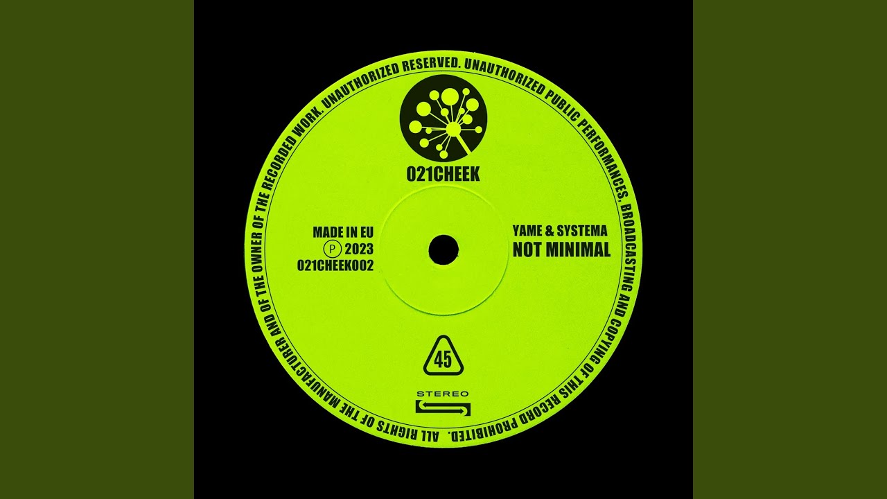Not Minimal (Original Mix)