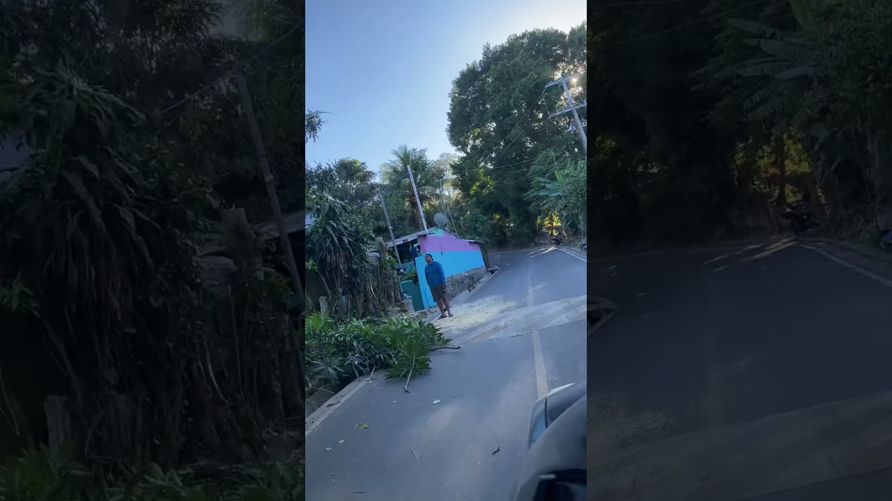 Esta es una ruta alterna para salir a la carretera hacia Sonsonate  pasando por Zapotitan #parati 