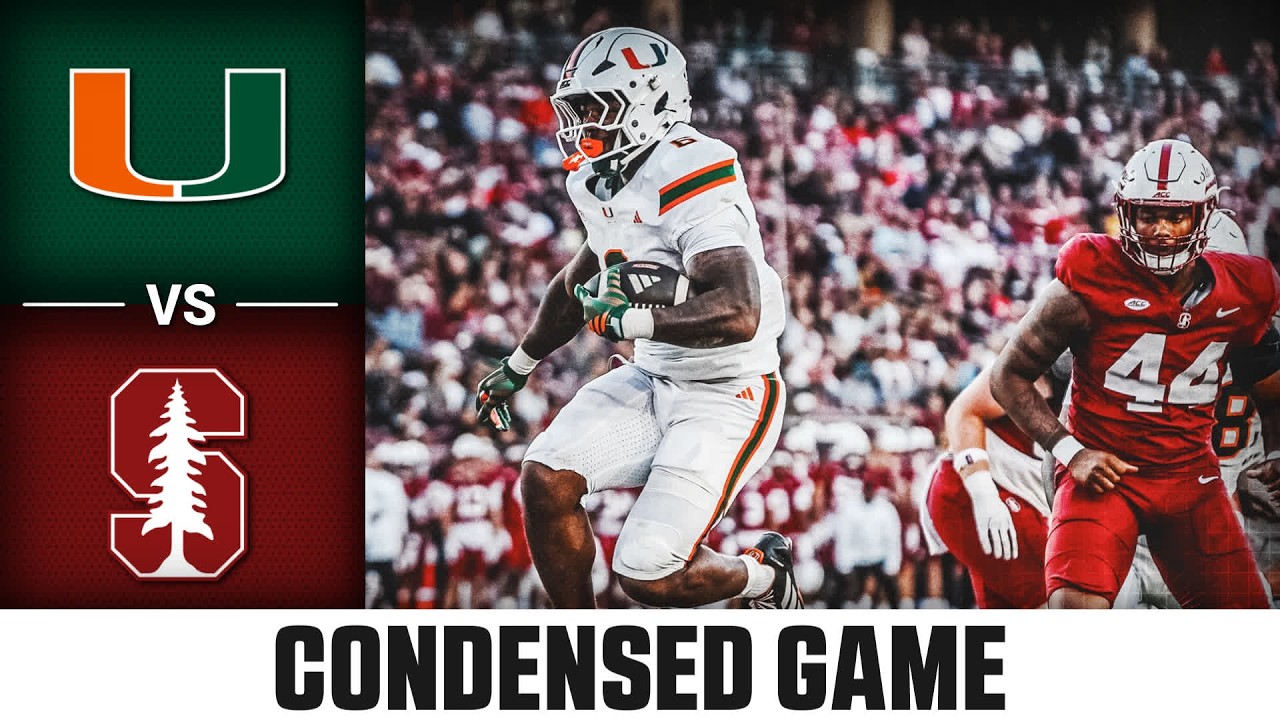 Miami vs. Stanford Condensed Game | 2026 ACC Football