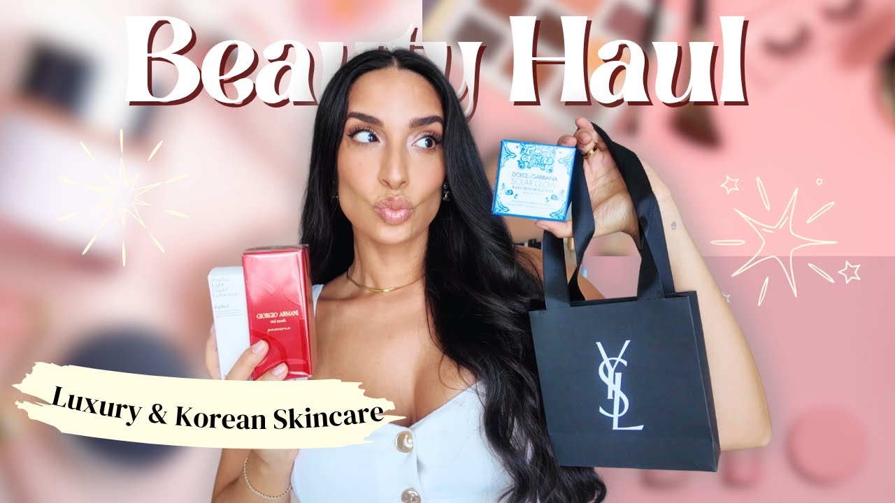 500 € Beauty Haul! RARE BEAUTY, Korean Skincare - Lamiya Slimani