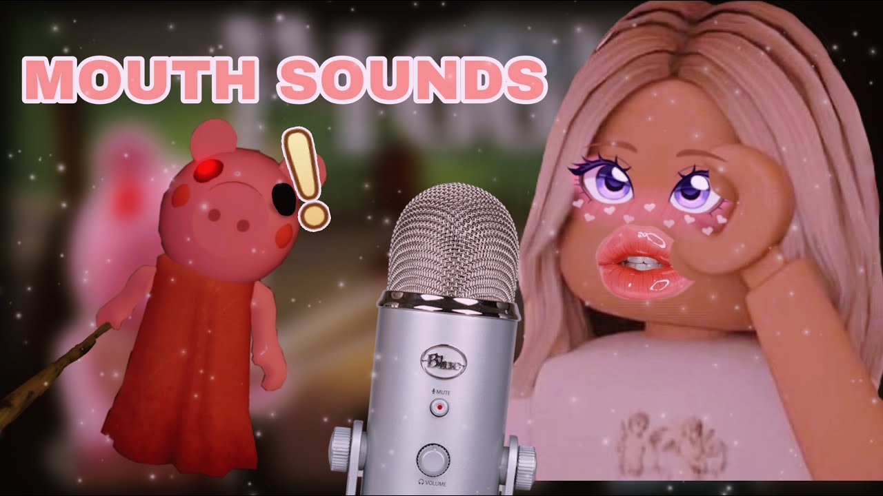 roblox asmr~ MOUTH TRIGGERS (playing piggy)