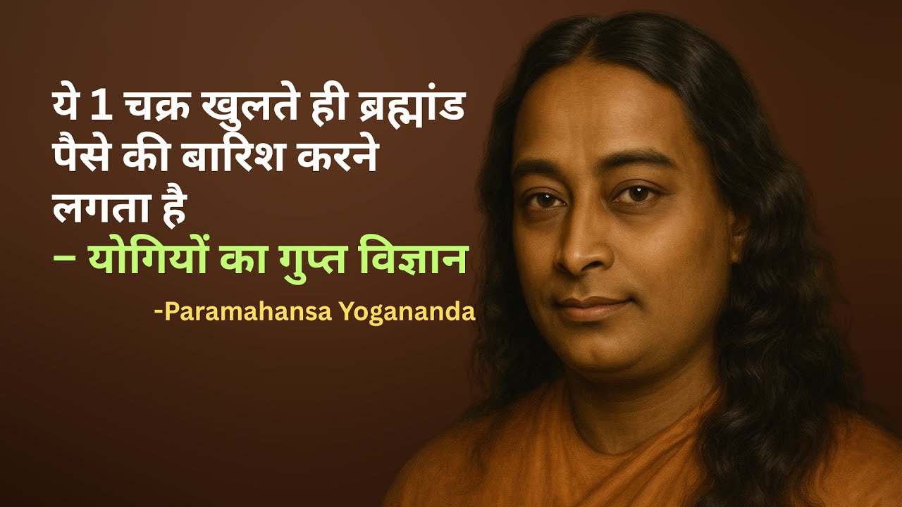 ये 1 चक्र खुलते ही ब्रह्मांड पैसे की बारिश करने लगता है | Paramhansa Yogananda | Life Lens