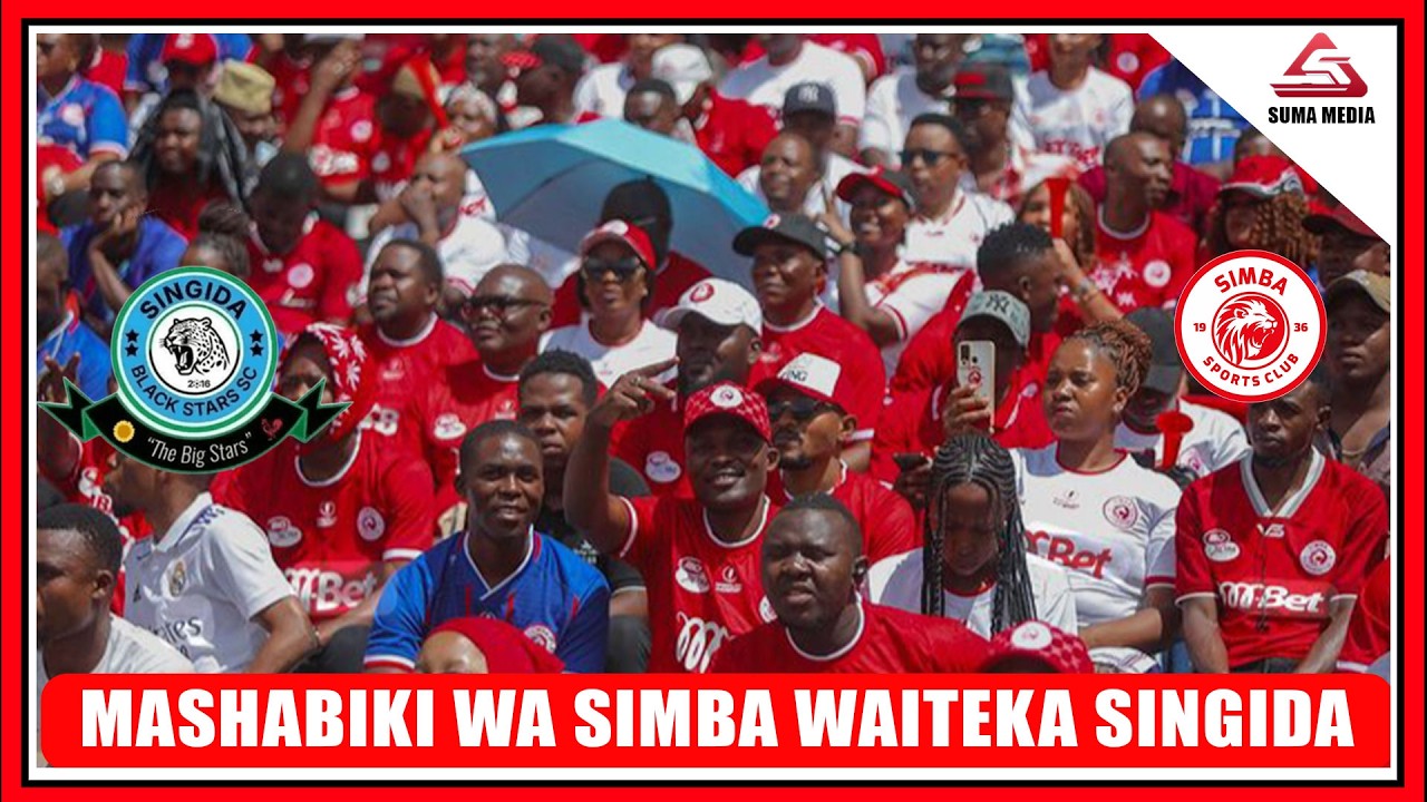 TOBAA! MASHABIKI  WA SIMBA WAITEKA SINGIDA  HALI ILIVYO ENJE YA  UWANJA MUDA HUU