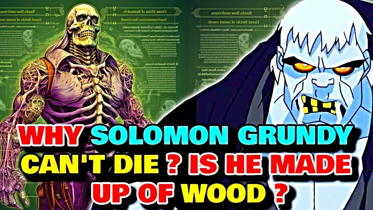 Solomon Grundy Anatomy - Why Solomon Grundy Can't Die? Is He Made Up Of Wood?